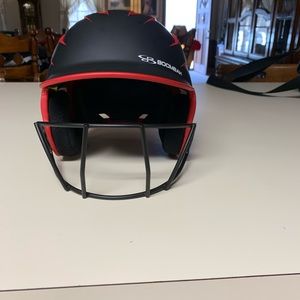 Boombah girls softball helmet.